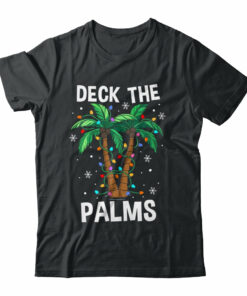 Deck The Palms Tropical Hawaii Christmas Palm Tree Lights