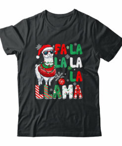 Fa La La Llama Funny Llama Christmas Animal Lover Men Women