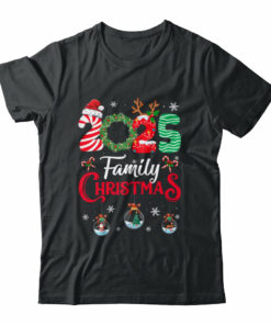 Family Christmas 2025 Merry Xmas Ball Light Garden Reindeer