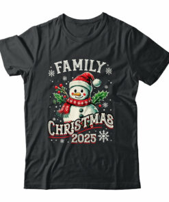 Family Christmas 2025 Snowman Family Matching Christmas Xmas