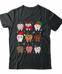 Funny Dental Christmas Teeth Cute Xmas Dentist Squad Crew