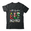 Funny Elf Squad 4th Grade Teacher Student Christmas Xmas