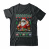 Funny Playing Poker Santa Poker Player Ugly Christmas Men