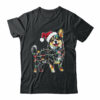 Funny Santa Corgi Retriever Christmas Lights Dog Lover
