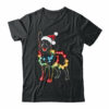 Funny Santa German Shepherd Retriever Christmas Lights Dog Lover