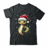 Funny Xmas Snake Lovers Christmas Snake Santa Hat Men Women