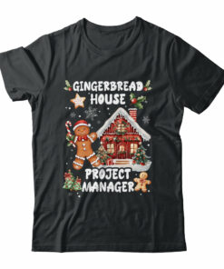 Gingerbread House Project Manager Cookie Baking Christmas