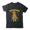 Gingershred Funny Gingerbread Man Gym Bodybuilding Christmas