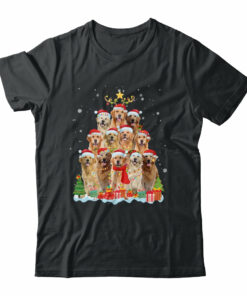Golden Retriever Christmas Tree Pajama Xmas