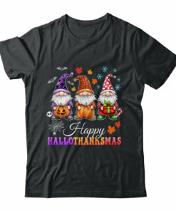 Halloween Thanksgiving Christmas Gnomes Happy HalloThanksMas
