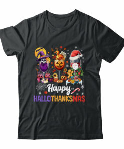 Happy Hallothanksmas Halloween Thanksgiving Christmas Drink