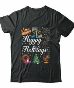 Happy Holidays Hanukkah Christmas Kwanzaa Happy New Year