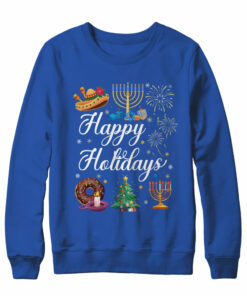 Happy Holidays Hanukkah Christmas Kwanzaa Happy New Year