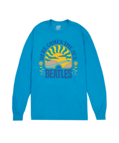 Here Comes The Sun Blue Longsleeve Shirt