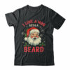 I Love A Man With A Beard Retro Christmas Santa For Women
