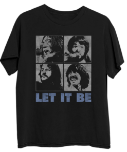 Let It Be Distressed T-Shirt