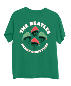 Merry Christmas Green T-Shirt
