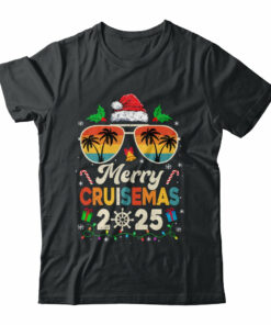 Merry Cruisemas 2025 Christmas Santa Reindeer Cruise Retro