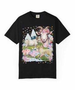 Bighorn Sheep or Floral Ram Tee