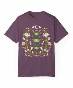 Boho Luna Moth Tee Shirt