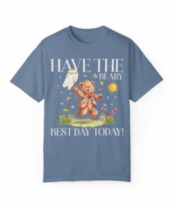 Cottagecore Bear Tee Beary Best Day