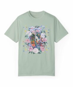 Cottagecore Floral Duck Tee