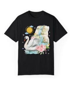 Cottagecore Swan Tee Shirt