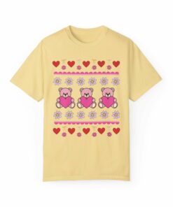 Cottagecore Valentine’s Day Bear Shirt