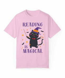 Cute Halloween Reading Teacher Tee