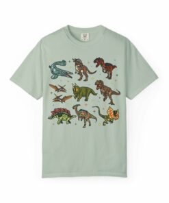 Doodle Dinosaur Tee Shirt with Stars