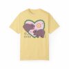 Funny Baby Hippo T-Shirt with Retro Heart