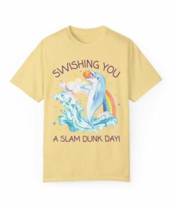 Funny Dolphin Lover Basketball T-Shirt