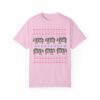 Funny Floral Hippo T-Shirt
