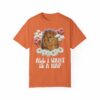 Funny Floral Lion Shirt All I Want Is A Nap