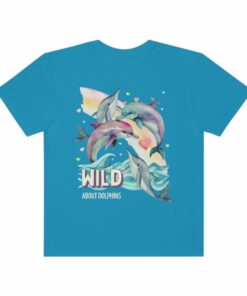 Funny Ocean Shirt for Dolphin Lover Wild About Dolphins