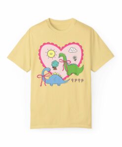 Funny Pop Art Style Dinosaur T-Shirt