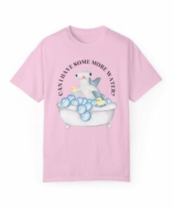 Funny Shark Tee Shirt More Water