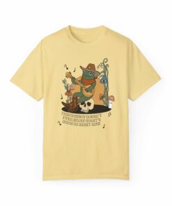 Funny Western Frog Tee Shirt