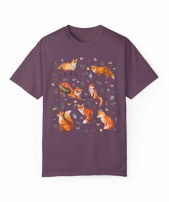 Goblincore Fox Tee Shirt for Animal Lover