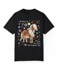 Positive Affirmation Tee with Mini Horse