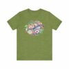 Shark T-Shirt Summer Flowers