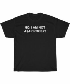 NO, I AM NOT A$AP ROCKY! t