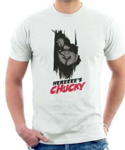 Chucky Hereeees Chucky Men’s T-Shirt