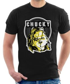 Chucky Negative Character Head Men’s T-Shirt Chucky Negative Character Head Men’s T-Shirt