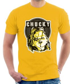 Chucky Negative Character Head Men’s T-Shirt