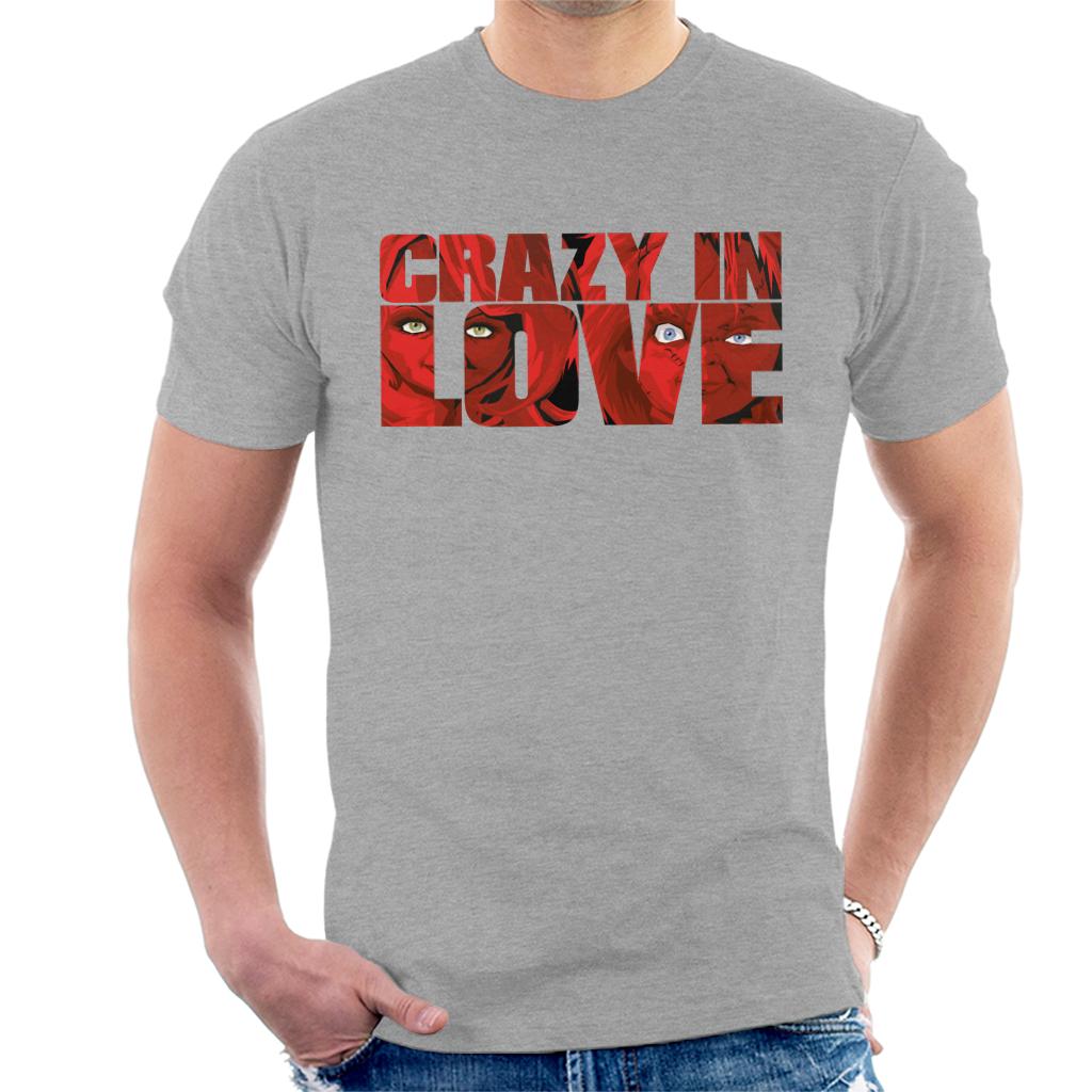 Chucky Tiffany Valentine Crazy In Love Men's T-Shirt Chucky Tiffany Valentine Crazy In Love Men's T-Shirt