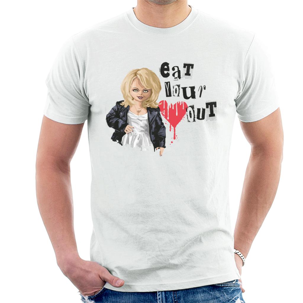 Chucky Tiffany Valentine Eat Your Heart Out Men's T-Shirt Chucky Tiffany Valentine Eat Your Heart Out Men's T-Shirt