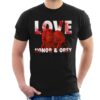 Chucky Tiffany Valentine Love Honor And Obey Men’s T-Shirt
