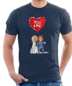 Chucky Tiffany Valentine You And Me Men’s T-Shirt
