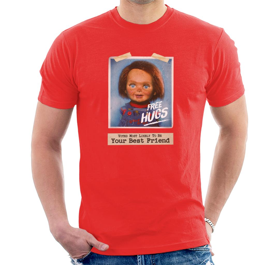 Chucky Voted Most Likely To Be Your Best Friend Men's T-Shirt Chucky Voted Most Likely To Be Your Best Friend Men's T-Shirt